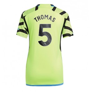 Arsenal Thomas Partey #5 Replica Away Stadium Shirt for Women 2023-24 Short Sleeve